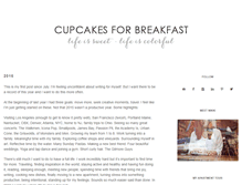 Tablet Screenshot of cupcakesforbreakfast.com